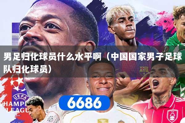 男足归化球员什么水平啊（中国国家男子足球队归化球员）